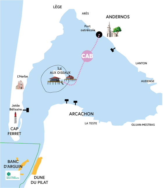 circuit cabanes Tchanquées